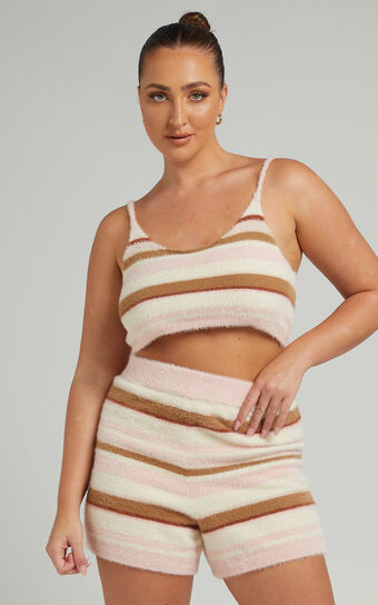 Charlie Holiday - MARCY SHORT in Stripe