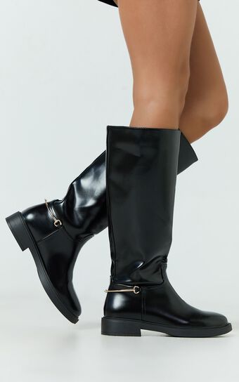 Billini - Xoel Boots in Black Shine