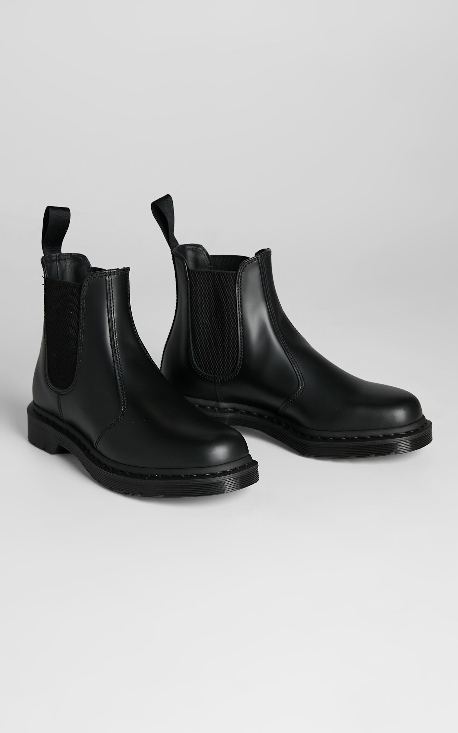 Dr. Martens - 2976 Mono Chelsea Boot in Black Smooth | Showpo Dr. Martens - 2976 Mono Chelsea Boot in Black Smooth | Showpo