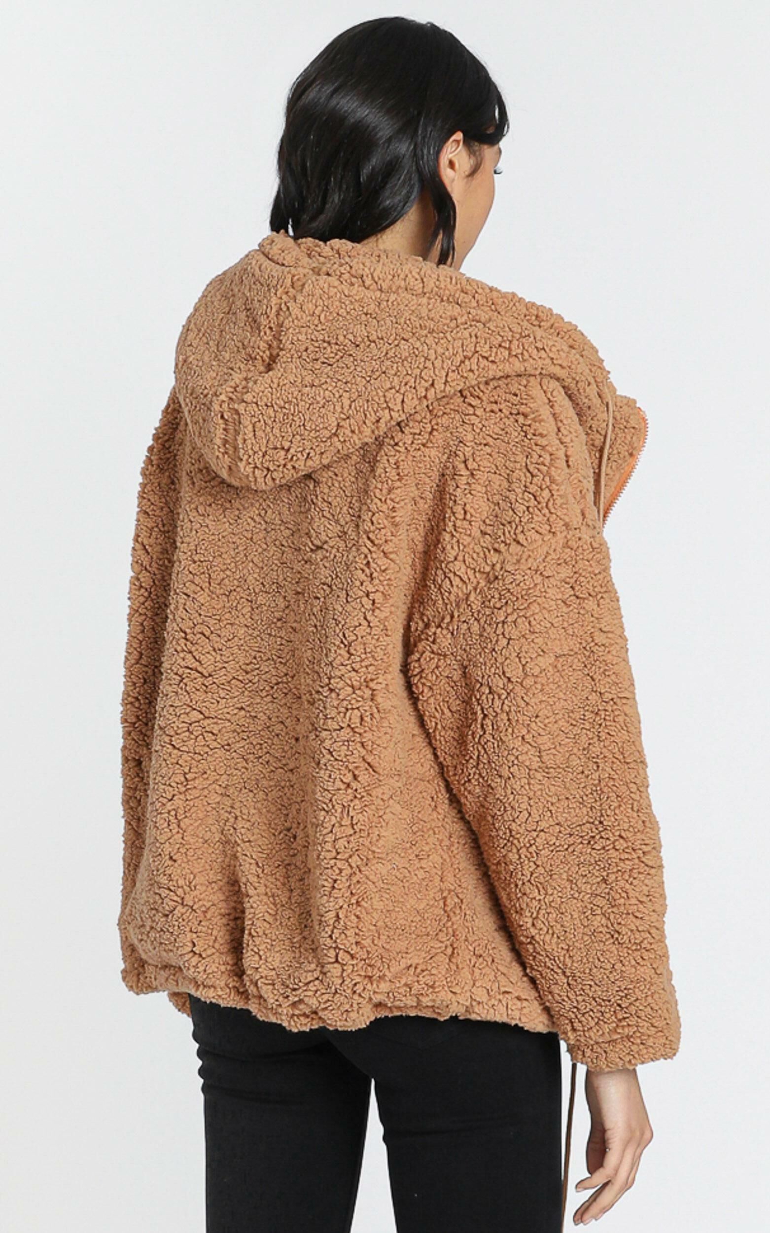 New Yorker Jacket in Camel Showpo EU