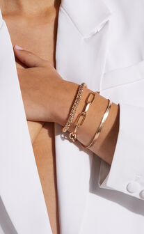 Hendrix Multipack Bracelet Set in Gold