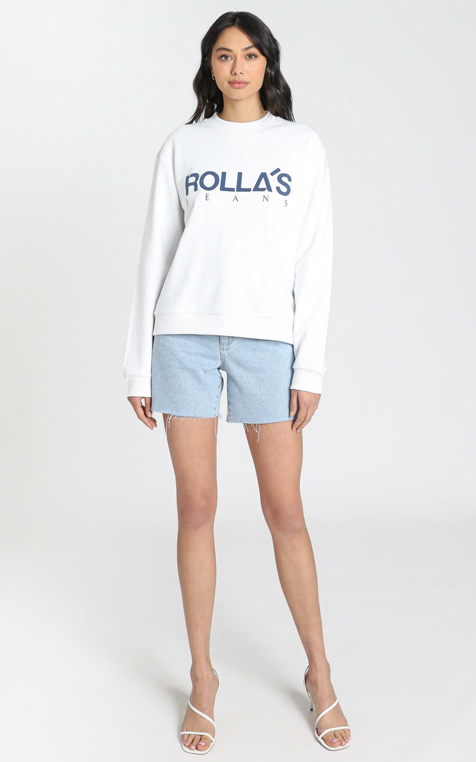 Rollas vintage logo sweater hotsell