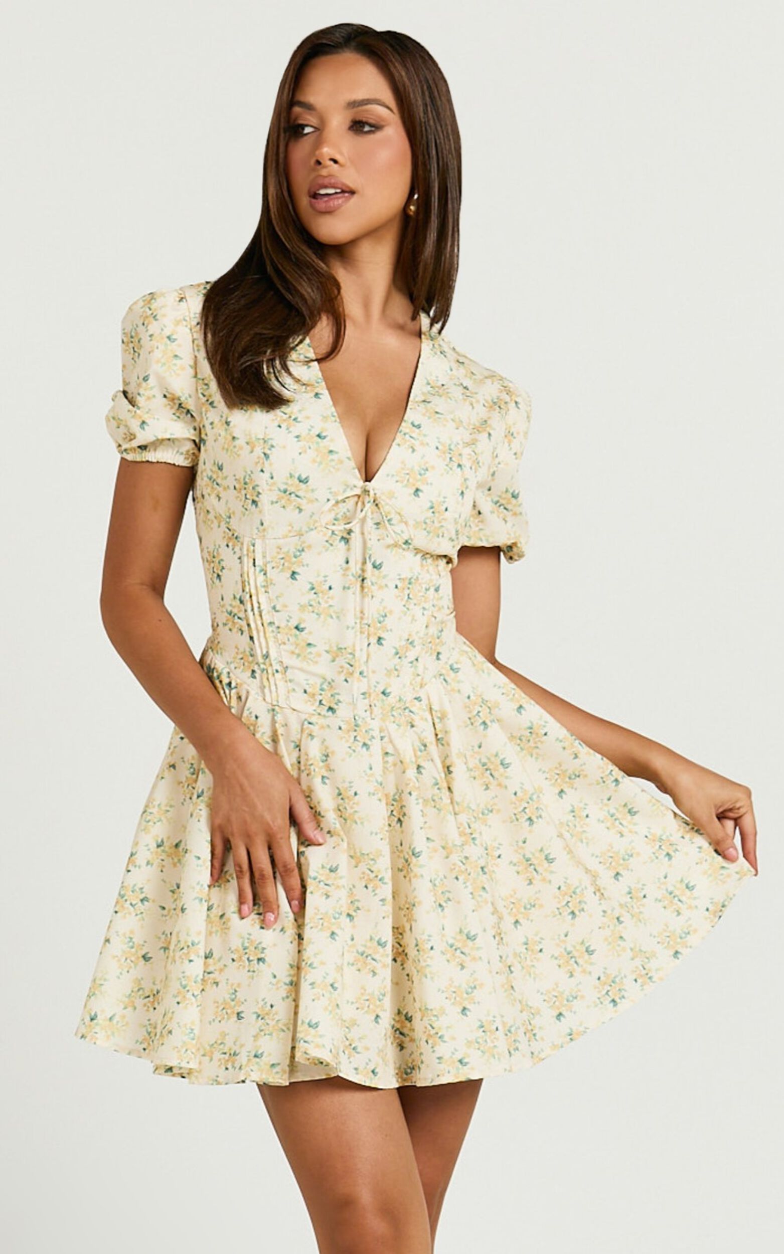 Vintage fit and flare dress outlet