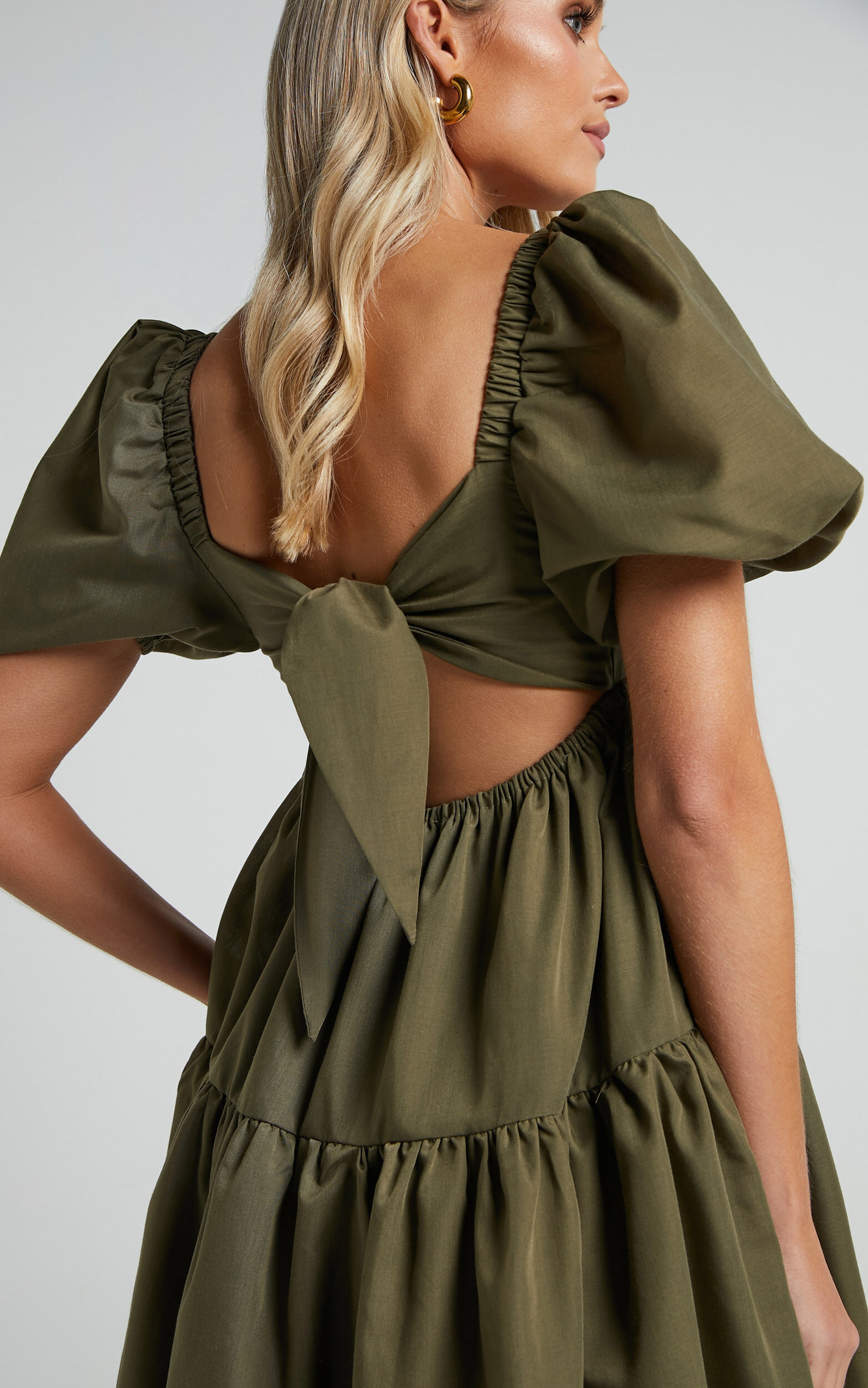 Short sleeve deals smock dress